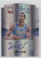2012-13 Elite Turn of the Century Die-Cut Auto /149 JaVale McGee #87 Auto