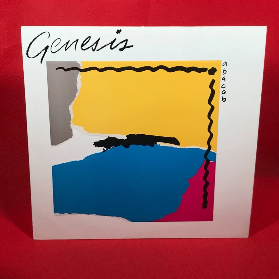 GENESIS Abacab 1981 UK vinyl LP + INNER Who Dunnit? original Phil Collins E - Image 1 of 4