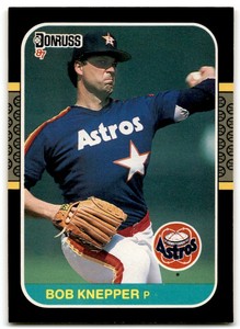 1987 Donruss Bob Knepper Houston Astros #112