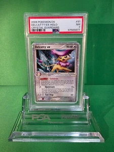 2006 POKEMON EX DELCATTY EX HOLO CRYSTAL GUARDIANS 91/100 PSA 7 - Picture 1 of 2