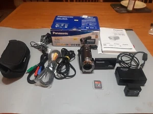 Panasonic HDC-TM10 Full HD Video Camera- with extras Tested - Picture 1 of 12