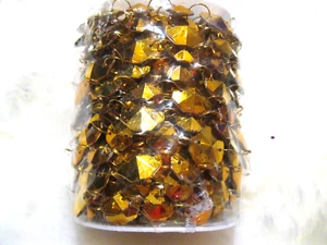 LISA ROBERTSON CHRISTMAS TREE GARLAND FASHIONED WITH PRISM BEADS - Picture 1 of 1