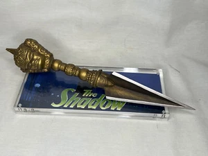 The Shadow, Phurba Dagger, Solid Metal, Display Plaque, Real Prop Replica - Picture 1 of 12
