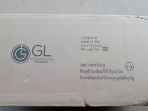 Case of 30 Bulbs Goodlite F15T12/CW - 4000K G-20069 Cool White - Picture 1 of 1