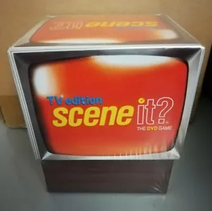 TV Edition Scene It Board Game Replacement Game Cards 2004 Sealed Trivia NIP - Picture 1 of 3