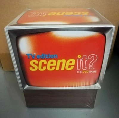 TV Edition Scene It Board Game Replacement Game Cards 2004 Sealed Trivia NIP - Image 1 of 3