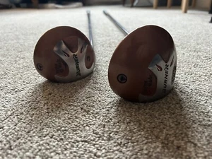 TaylorMade Burner Driver 10.5 & 3 Wood Graphite Bubble Shaft R-80 - Left Handed - Picture 1 of 7