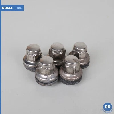 00-08 Jaguar S-Type X200 X202 X204 Juego de 5 tuercas de rueda 1X431012AA OEM Foto 1 de 4