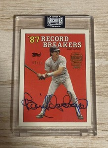 2020 Topps Archives Signature Series Benny Santiago Auto 09/11