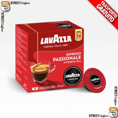 360 CIALDE KAPSELN KAFFEE LAVAZZA A MODO MIO MISCHUNG PASSIONALE ORIGINALI ® - Bild 1 von 4