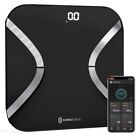 Scale for Body Weight and Fat Smart Scale Body Weight Home Bathroom Scale Black