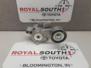 Toyota Tacoma 4Runner 2TRFE I4 Serpentine Drive Belt Tensioner Genuine OEM OE - Picture 1 of 3