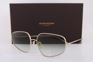 Brand New Oliver Peoples Sunglasses Eylla OV 1356/S 50358E Gold/Olive Gradient - Picture 1 of 6