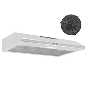 30 in Kitchen Under Cabinet Range Hood Stainless Steel 250CFM Ducted/Ductless - Picture 1 of 12
