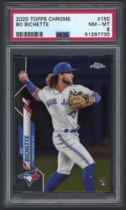Topps Chrome #150 2020 Bo Bichette Blue Jays PSA 8 Rookie RC - Imagen 1 de 23