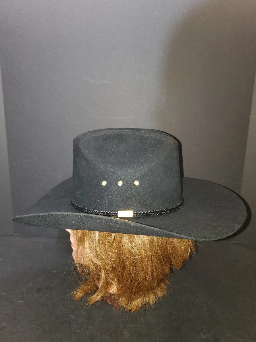 ル*ス様 VINTAGE RESISTOL ビーバー ハット 7 1/2 ブラッ VINTAGE RESISTOL ビーバー ハット 7 1/2 ブラック 7X ビンテージ-50's