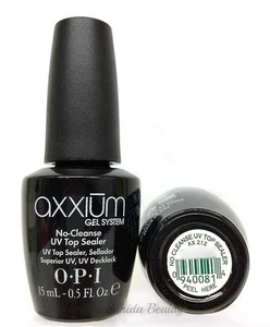 OPI AXXIUM Gel UV No-Cleanse Top Coat Sealer AX212 - 0.5oz /15ml - Picture 1 of 1