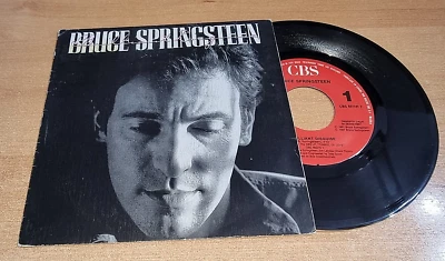 BRUCE SPRINGSTEEN Brilliant disguise 7" SPAIN SINGLE VINYL ULTRA RARE 1987 OOP - Image 1 of 3