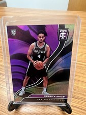 DERRICK WHITE 2017/18 PANINI TOTALLY CERTIFIED #127 ROOKIE PURPLE # /199 Celtics