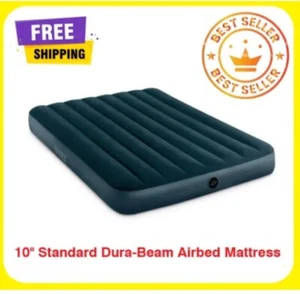  FULL SIZE  Inflatable Air Mattress Durabeam Perfect for in-Home & Camping 🏕️😴 - Picture 1 of 10