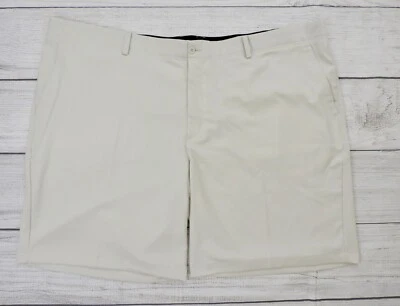 Pantalones Cortos de Golf NIKE GOLF DRI-FIT FLEX NUEVOS CON ETIQUETAS Para Hombres Talla 50 Hueso Claro Frente Plano Elastizados Foto 1 de 4