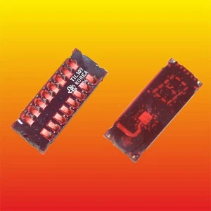 PANTALLA LED ROJA TIL309 TEXAS INSTRUMENTS 7 SEGMENTOS NUEVA - Imagen 1 de 3