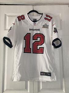 Authentic Tom Brady Tampa Bay Buccaneers Super Bowl 55 Nike Jersey Mens Size: S