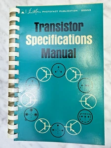 Manuale specifiche transistor Howard Sams 1967 fotofatto rilegato ad anello - Foto 1 di 12