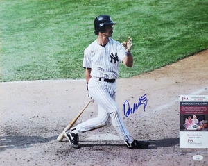 Foto firmada de Don Mattingly 16x20 con certificado de autenticidad JSA #AC40888 NY Yankees de Nueva York - Imagen 1 de 2