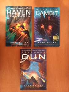 3 Machineries of Empire novels-Yoon Ha Lee-trade sized science fiction-free ship - Picture 1 of 1