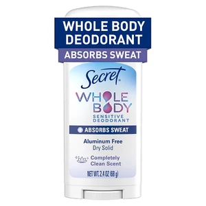 Whole Body Deodorant Dry Feel Stick + Absorbs Sweat for Women, Naturally Derived - Picture 1 of 9