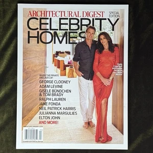2015 Fall~~~Architectural Digest~~~Celebrity Homes~~~LIKE NEW🐇Condition - Picture 1 of 5