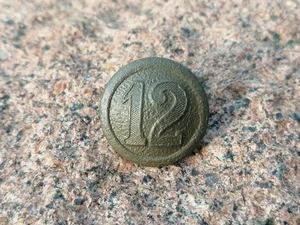 WW1 WWI German ARMY SOLDIER UNIFORM BUTTON (12) (1711) - Picture 1 of 3