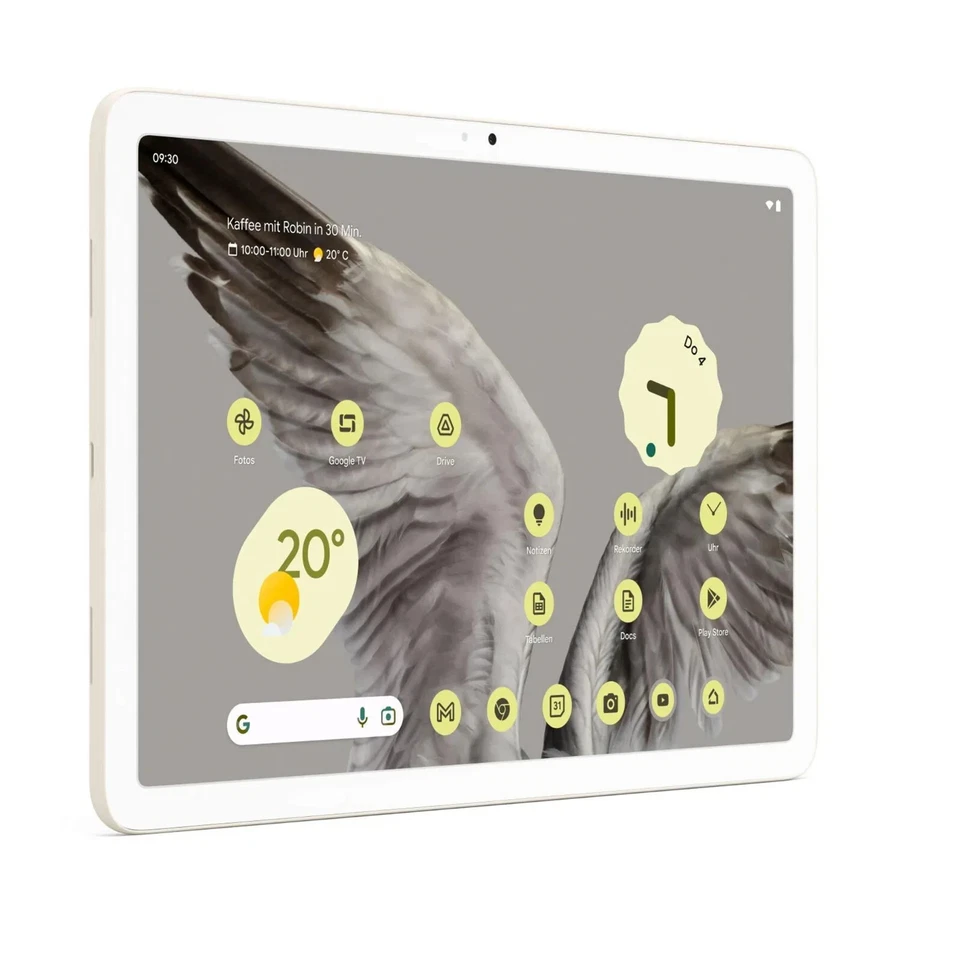Google Pixel Tablet Android-Tablet 11"-Display 256GB 8GB RAM Porcelain - Neu - Bild 1 von 4