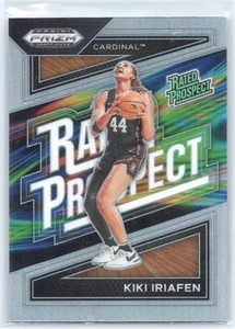 2024-25 Panini Prizm Draft Picks Rated Prospect Kiki Iriafen Stanford Cardinal - Picture 1 of 2