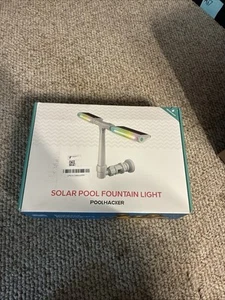Solar Pool Brunnen mit 10-farbigen Lichtern - automatische Lichtsensorik ohne Fernbedienung - Bild 1 von 4