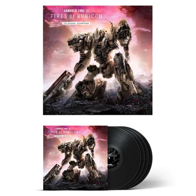 ARMORED CORE VI: FIRES OF RUBICON: The Original Soundtrack 4xLP SEALED +slipmat! - Image 1 of 4