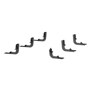 Aries 4523 Black 6" Oval Side Bars Mounting Brackets for Ram 1500 2500 3500 - Picture 1 of 1