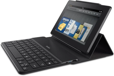 Belkin F5L146TTBLK Portable Bluetooth Wireless Keyboard Case for 7" Tablets - Image 1 of 4