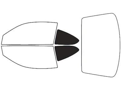 Rvinyl Window Tint Kit Fits Pontiac Grand Am 1999-2005 (Coupe) - Image 1 of 4