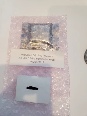 英特尔至强 E-2174G 处理器 – 3.8GHz,8MB 智能高速缓存 – 开箱,全新 — 第 1/2 张图片