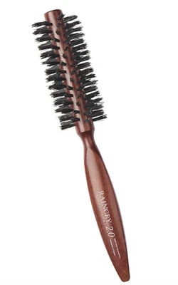 NOVO $115 RAINCRY Escova de Cerdas Natural Pura Suave 2.0 Pequena 1,8 pol./45 mm - Imagem 1 de 4