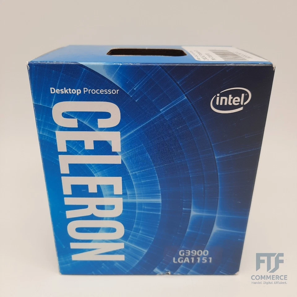 Intel Celeron Prozessor G3900 (2,80 GHz, 2 MB Intel Smart-Cache) BX80662G3900 - Bild 1 von 1