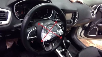 Volante Jeep Compass 2018 18 con botones de teléfono de crucero de audio negro 97201 Foto 1 de 4