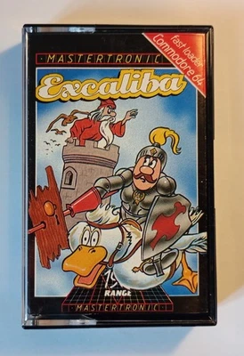 EXCALIBA (CAVELON 2) - Mastertronic Commodore 64 C64 C128 - TESTED See photos - Image 1 of 4