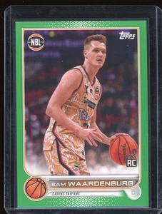 2022-23 Topps NBL Verde Sam Waardenburg Novato 58/99 Cairns Taipans #30 Verde - Imagen 1 de 2