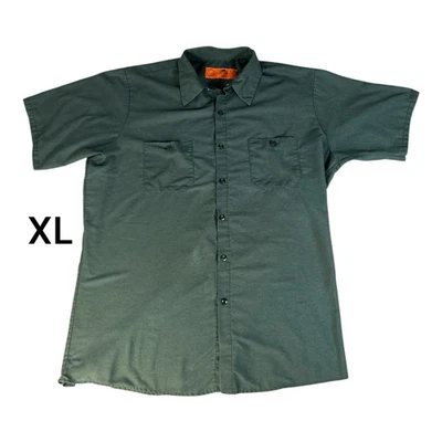 Camisa roja Kap verde manga corta abotonada talla XL #ropa de trabajo Foto 1 de 3