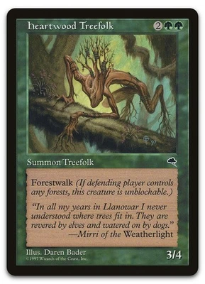 Heartwood Treefolk #233 (NM) Tempest TMP Magic MTG - Image 1 of 2