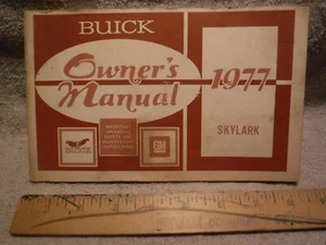 Buick Skylark 1977 manual del propietario  - Imagen 1 de 5
