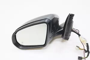 2017-2018 MERCEDES C300 W205 FRONT LEFT SIDE DOOR REAR VIEW MIRROR OEM GRAY_992 - Picture 1 of 13